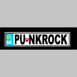 Punkrock mikina bez kapuce